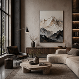 Summit Veil — hand-painted oil painting on canvas