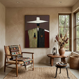 Silent Ceremony — hand-painted oil painting on canvas