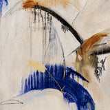 Countercurve detail showing blue and black brushwork