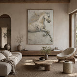 Spirit in Motion — hand-painted oil painting on canvas