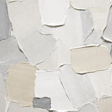 Pale Quarry abstract oil painting, hand-painted on canvas