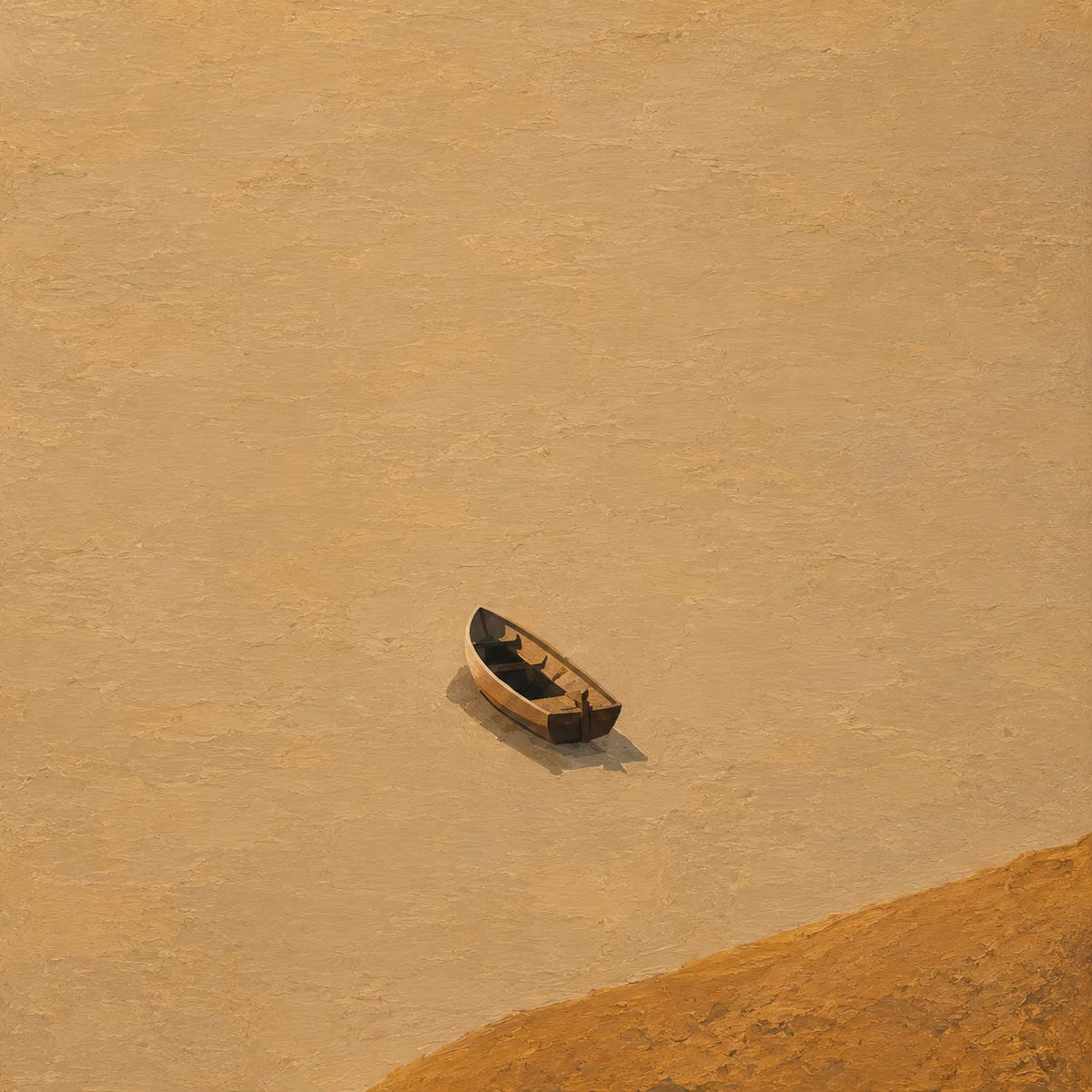 Still Passage - hand-painted horse oil painting on canvas detail 6 by Realoilart
