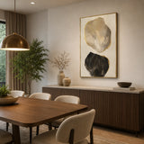 Quartz Repose abstract oil painting, hand-painted on canvas