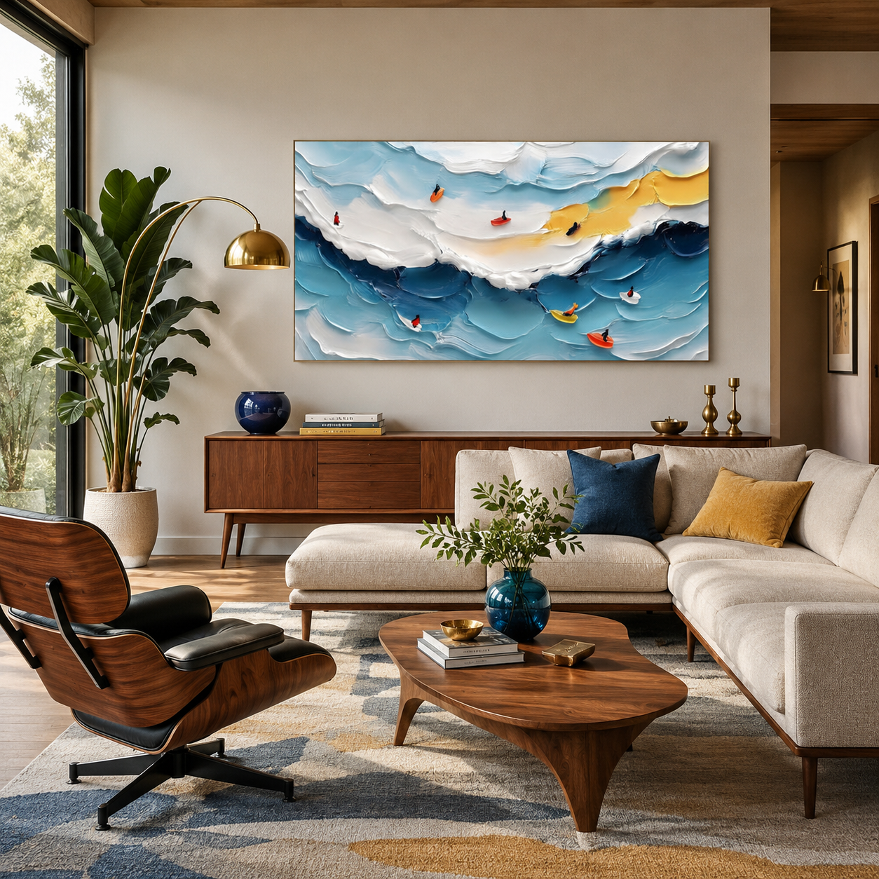 Coastal Play - hand-painted portrait oil painting on canvas detail 2 by Realoilart