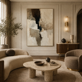 Quiet Rift — hand-painted oil painting on canvas