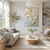 Spring Blossom — hand-painted oil painting on canvas