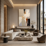Ember Light — hand-painted oil painting on canvas