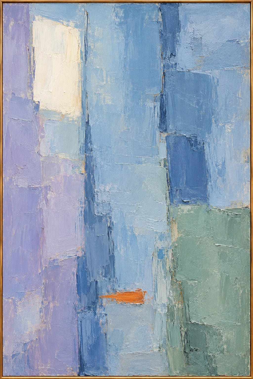 Far Ember — Abstract oil painting