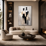 Quiet Companions — hand-painted oil painting on canvas