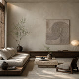 Quiet Arch — hand-painted oil painting on canvas