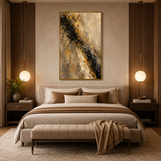 Gilded Rift - hand-painted oil painting on canvas by Realoilart