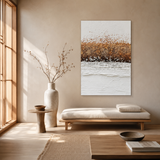 Earthen Horizon — hand-painted oil painting on canvas