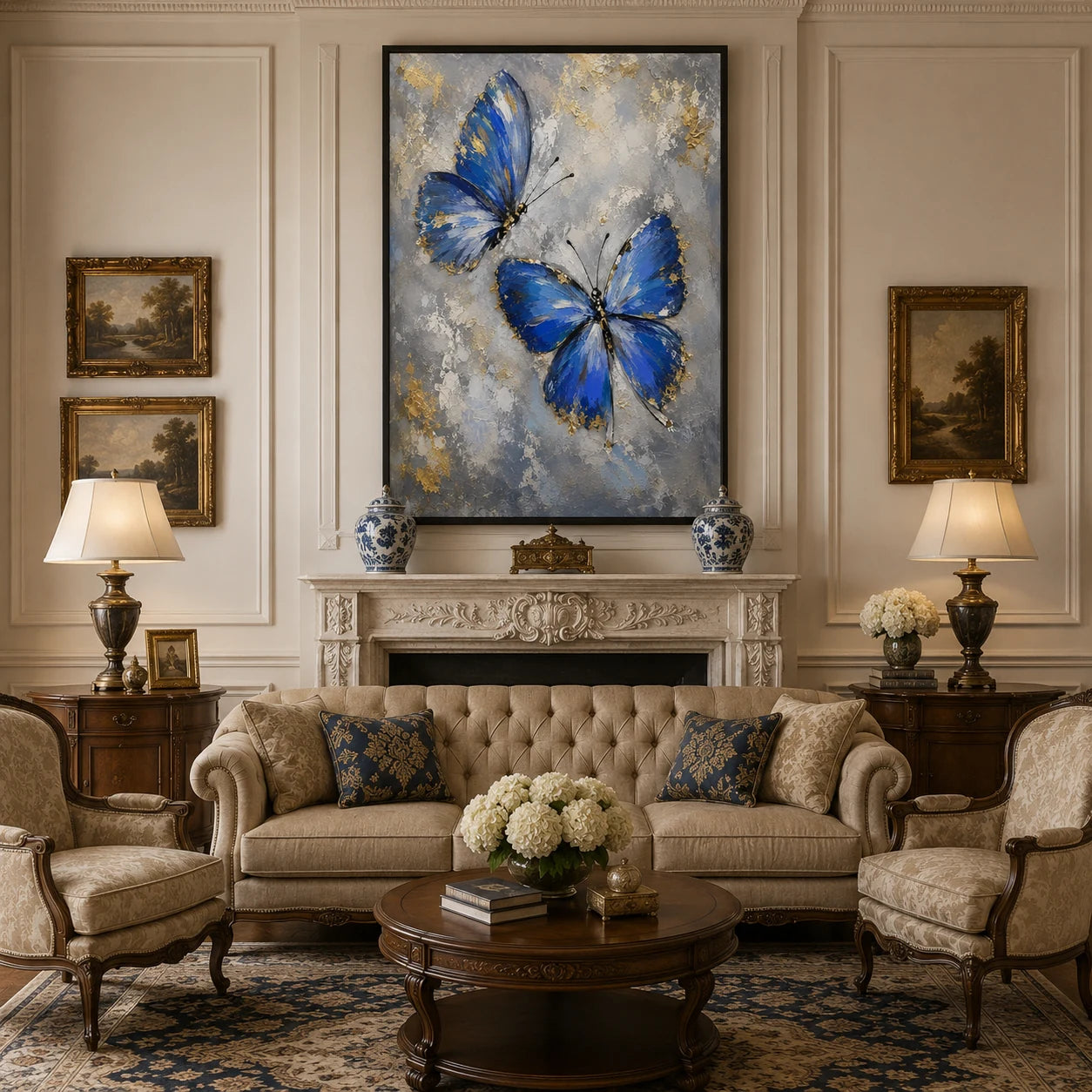 Zephyr - hand-painted bird oil painting on canvas by Realoilart