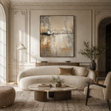 Soft Reflection — hand-painted oil painting on canvas