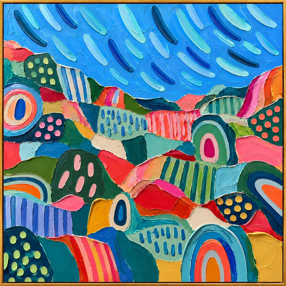 Cerulean Channels - Original