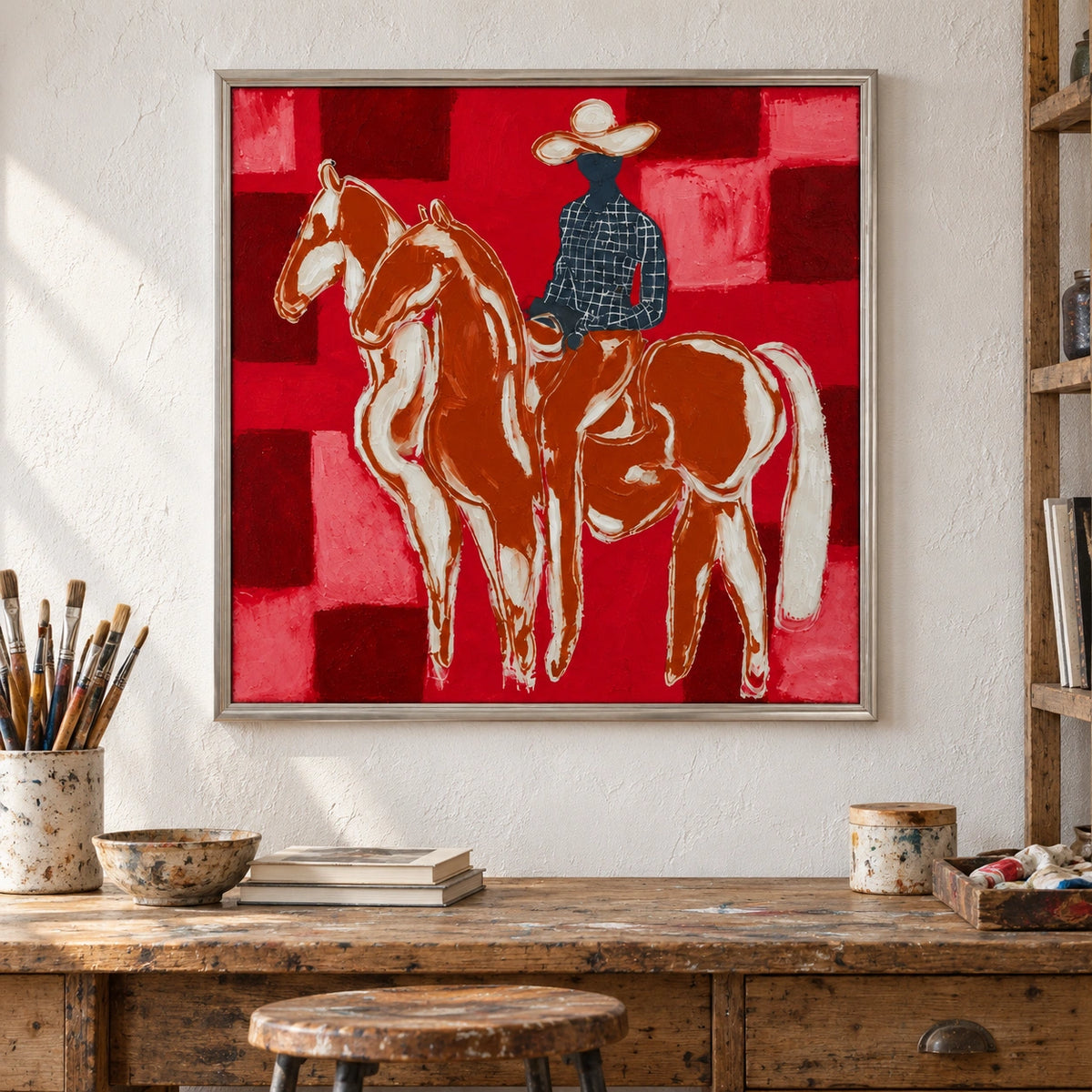 Crimson Saddle - Front