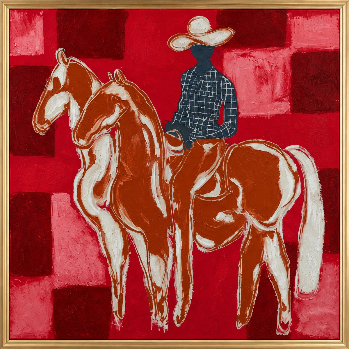 Crimson Saddle - Original