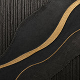 Onyx Ribbon - hand-painted landscape oil painting on canvas detail 7 by Realoilart