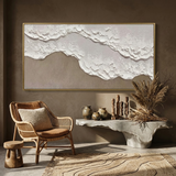 Soft Shoreline — hand-painted oil painting on canvas
