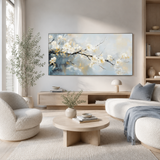 Blooming Tranquility — hand-painted oil painting on canvas