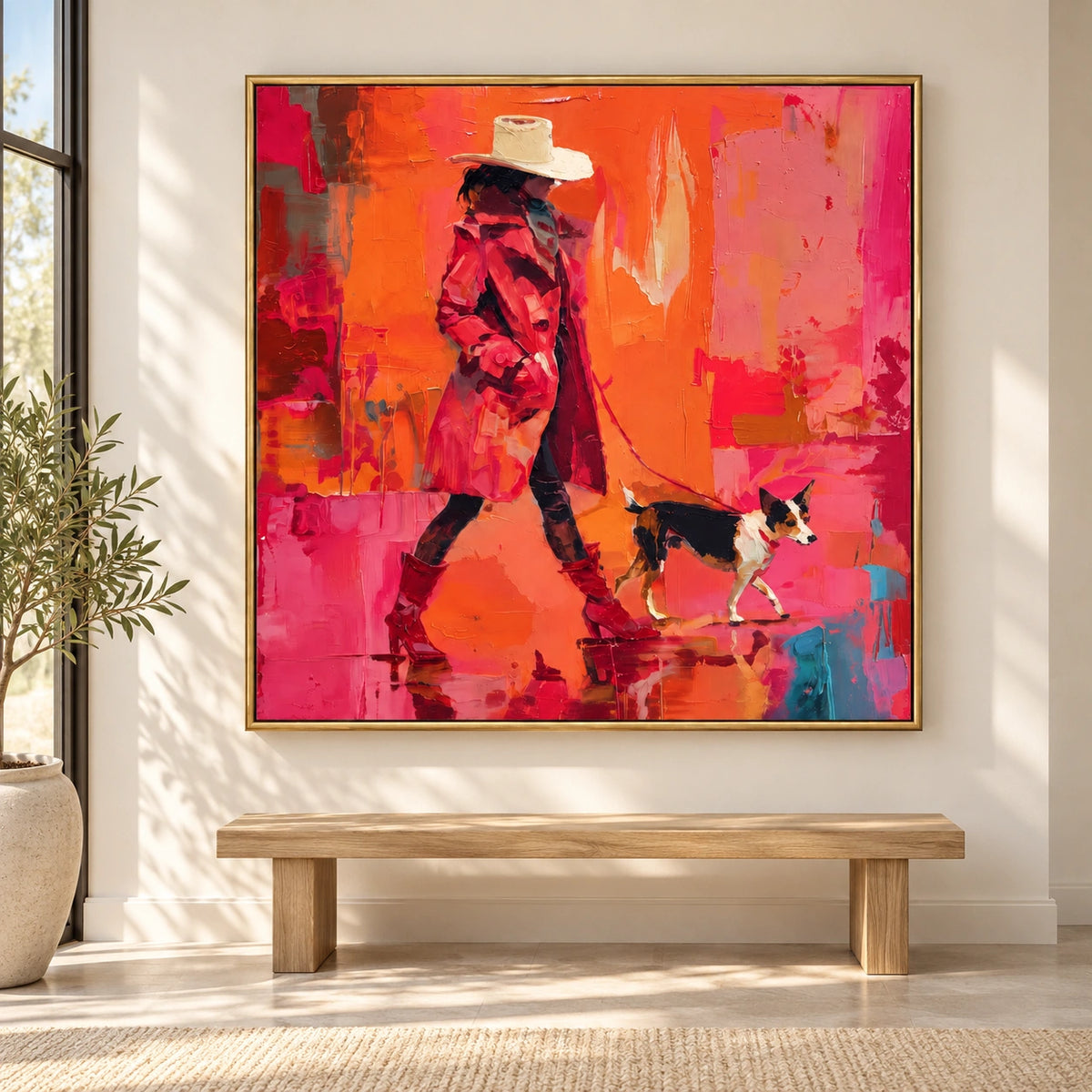 Scarlet Stroll - Front interior scene