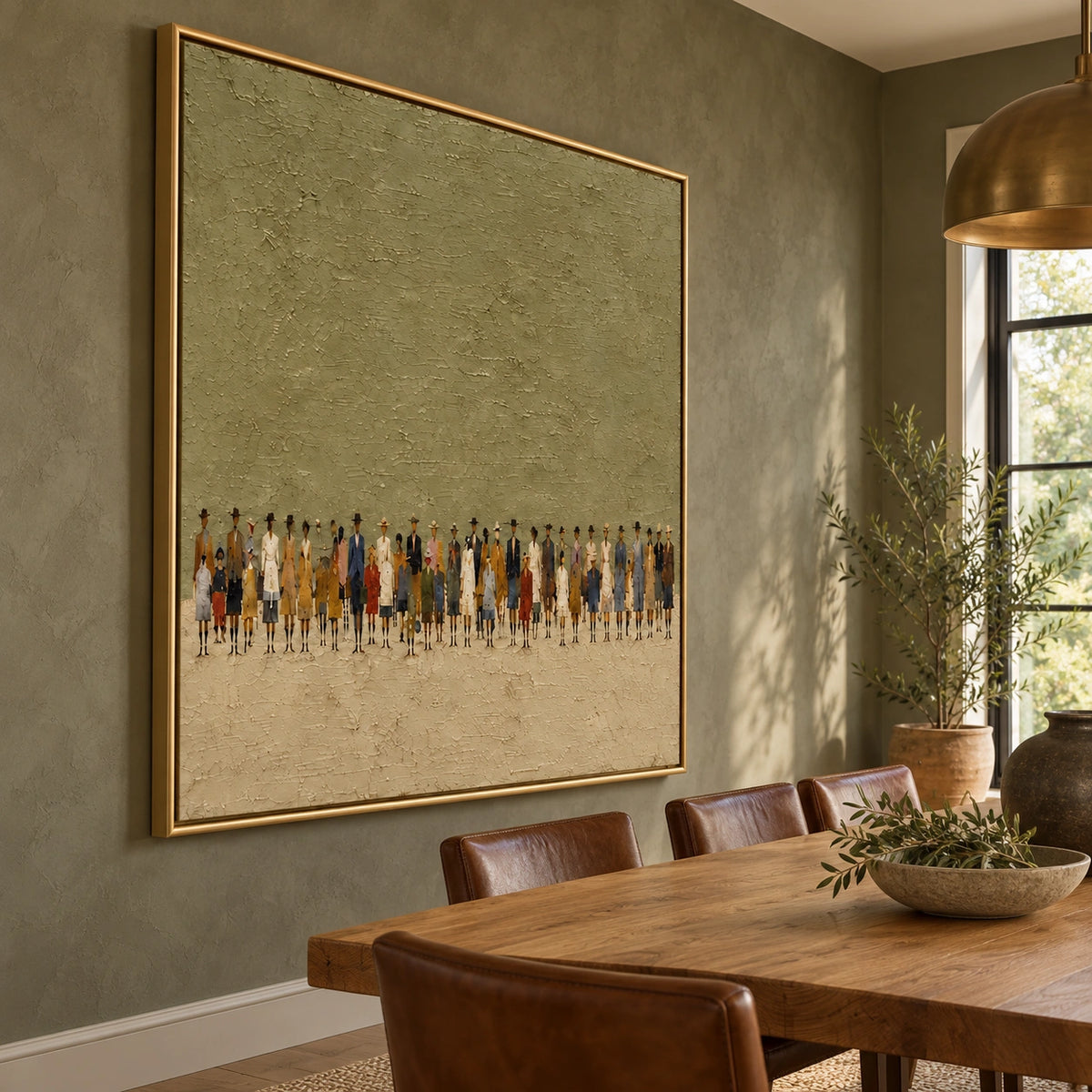 Gathered in Olive - Left02 interior view