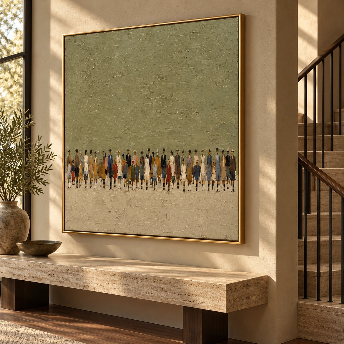 Gathered in Olive - Right01 interior view