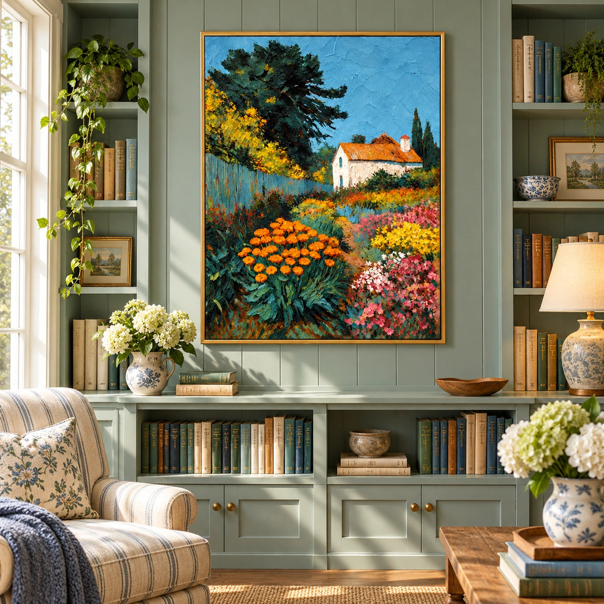 Cottage in Bloom - Front interior view