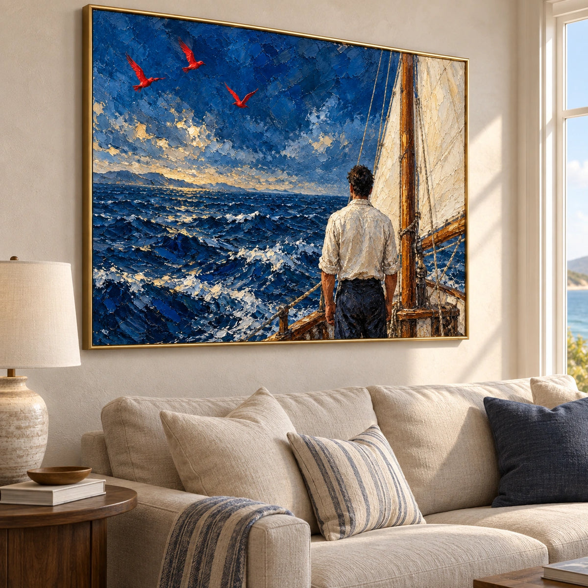 Three Birds — living room, Left01