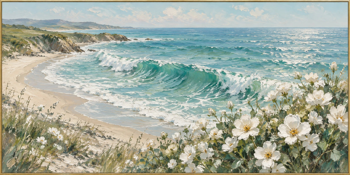 Seafoam Bloom — full artwork