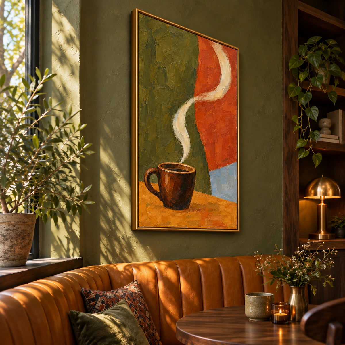Ochre Morning — cafe, Left01