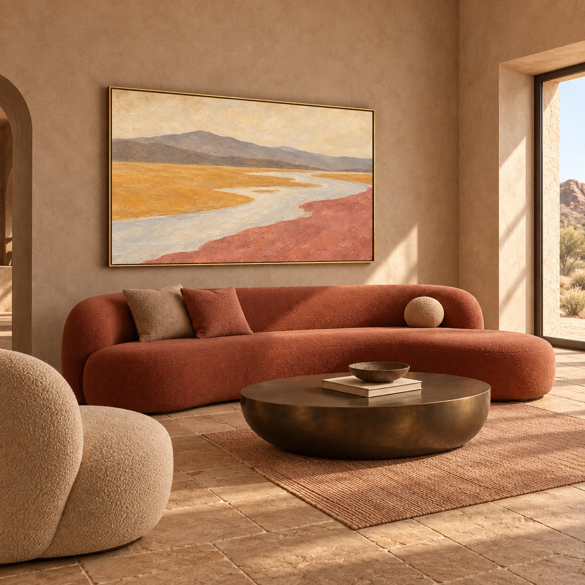 Ochre Silence — living room, Left01