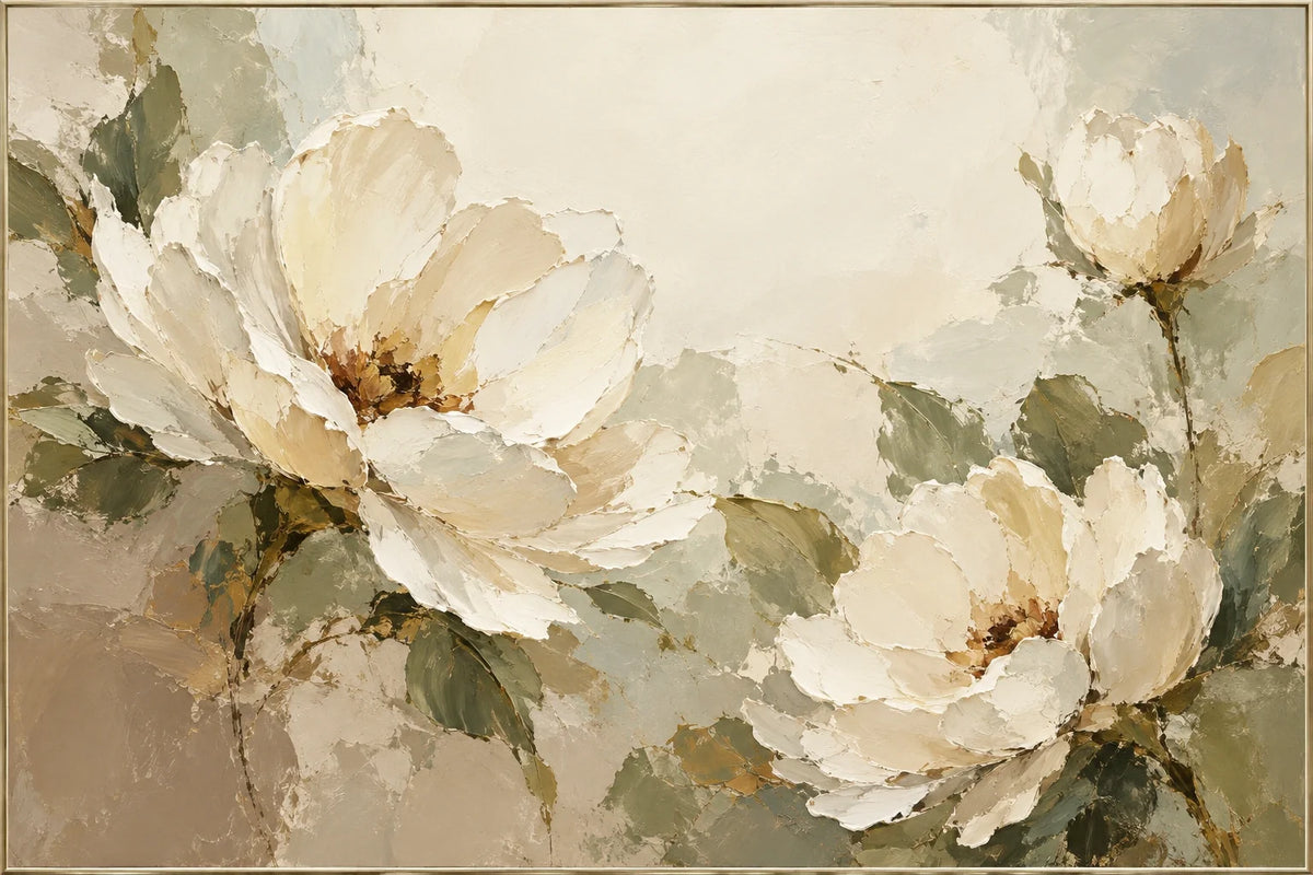 Ivory Daylight — full hand-painted oil artwork