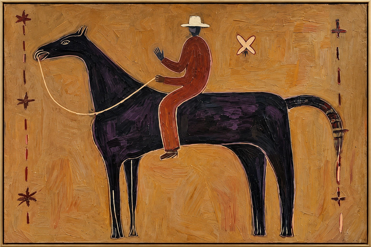 Passing Salute — full hand-painted oil artwork