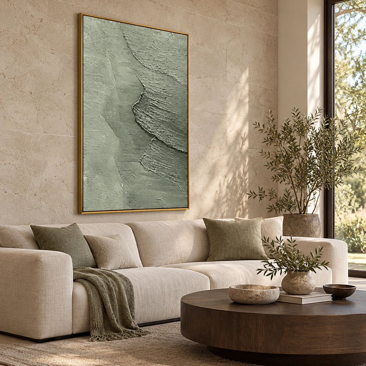 Quiet Tide displayed in Living room - Left01 view