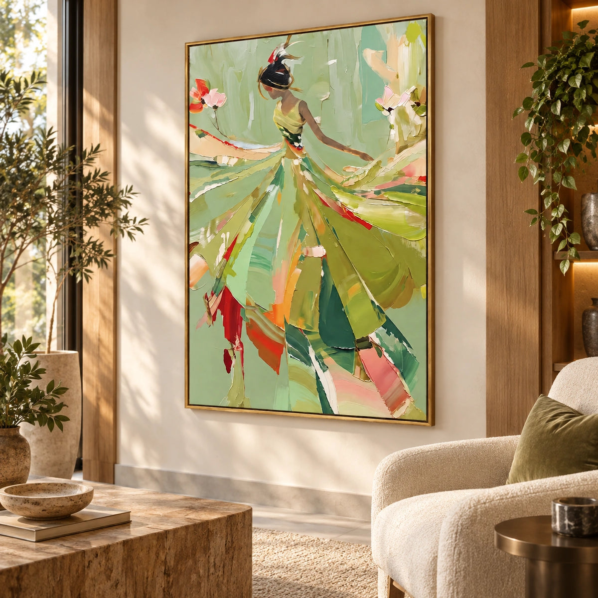 581 painting in interior view scene-5-right