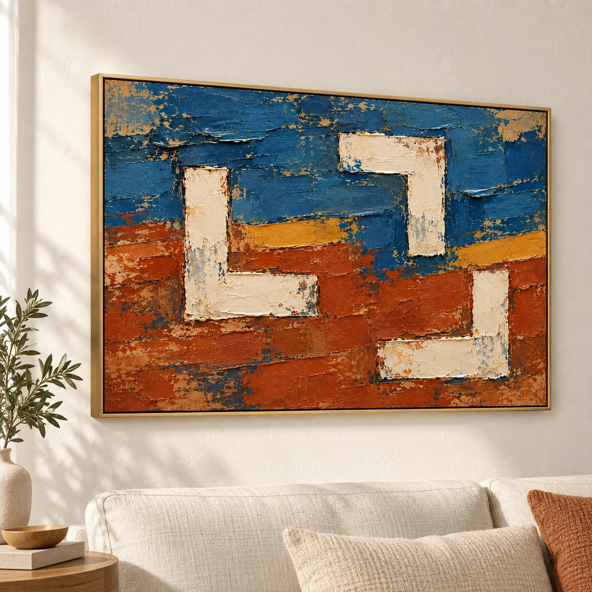 Terracotta Echo — living room, Left01