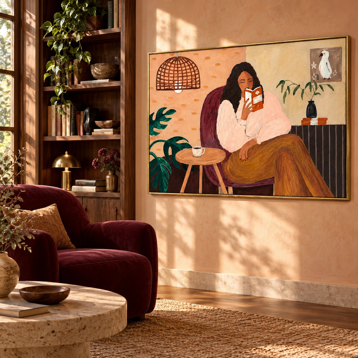 Quiet Pages — Right01 interior scene