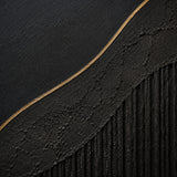 Onyx Ribbon - hand-painted landscape oil painting on canvas detail 6 by Realoilart