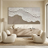 Soft Shoreline — hand-painted oil painting on canvas