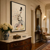 Feathered Ride - hand-painted oil painting on canvas