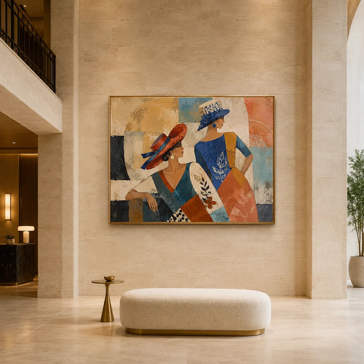 Painted Sisters - styled interior preview 1