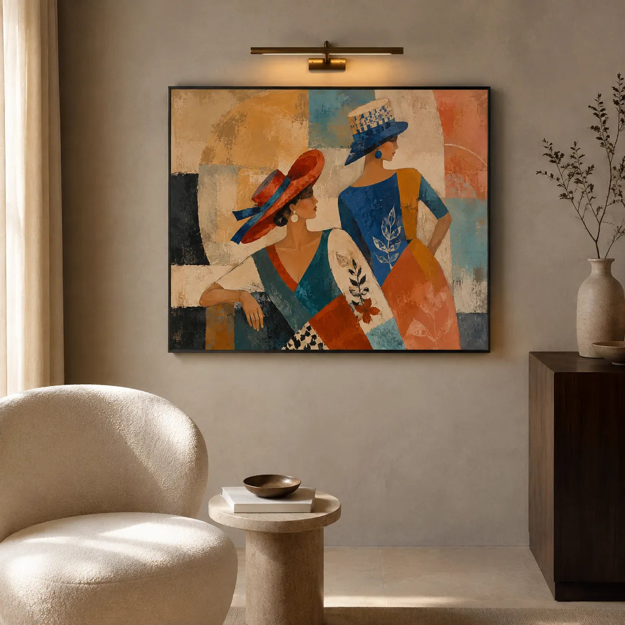 Painted Sisters - styled interior preview 4