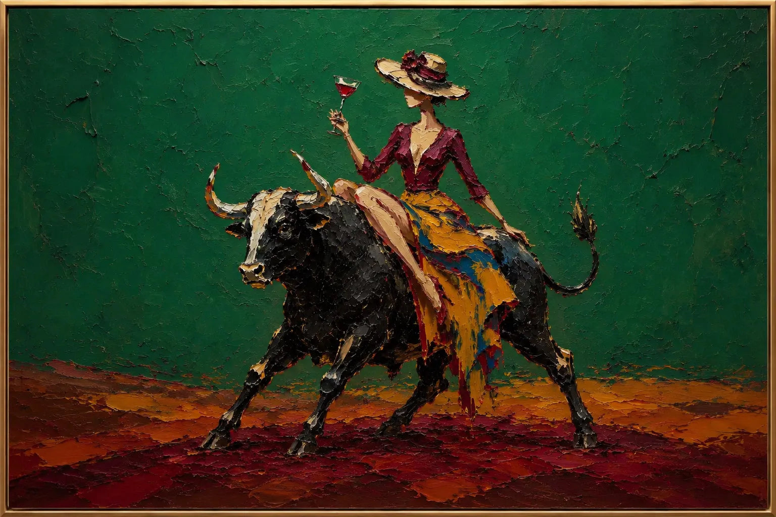 Wild Emerald Ride - artwork front view