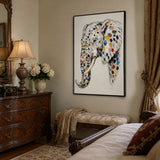 Ivory Memory - hand-painted oil painting on canvas