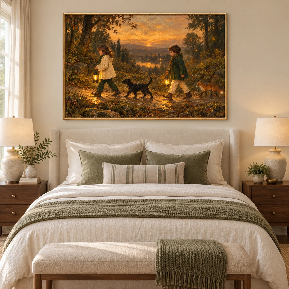 Evening Glow — Front room view
