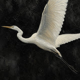 Lunar Flight - hand-painted oil painting on canvas