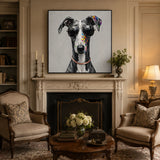 Midnight Shades - hand-painted oil painting on canvas
