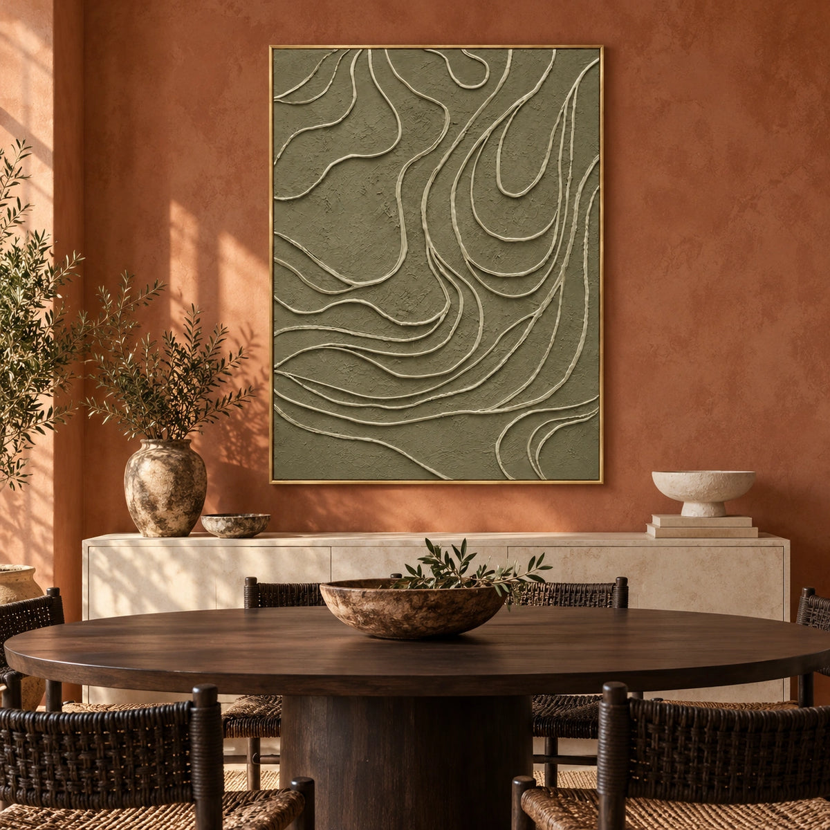 Olive Contours - Front