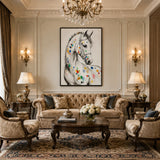 Painted Grace - hand-painted oil painting on canvas